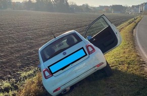 Polizeidirektion Neustadt/Weinstraße: POL-PDNW: Unfall durch tiefstehende Sonne