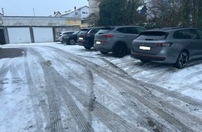 Polizeiinspektion Kusel und Polizeiwache Sch&ouml;nenberg-K&uuml;belberg: POL-PIKUS: Auf Schnee zu schnell