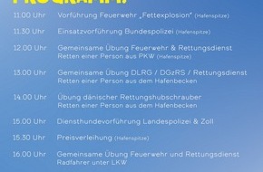 Bundespolizeiinspektion Flensburg: BPOL-FL: FL - Nur noch zwei Tage bis zum 4. Flensburger Blaulichttag