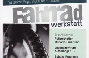 Polizeidirektion Flensburg: POL-FL: Flensburg - Polizeiaktion am 18.04.13 : Mach dein Fahrrad fit für die Sommerzeit