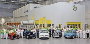 Skoda Auto Deutschland GmbH: SKODA produziert 19-millionstes Fahrzeug (FOTO)