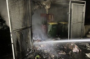 Polizei Aachen: POL-AC: Sachbeschädigung durch Feuer - Kripo ermittelt
