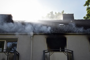 FW-MK: Feuer macht Wohnung unbewohnbar