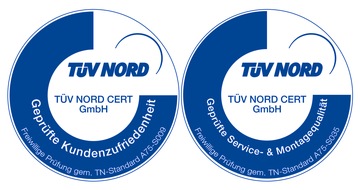 PRIMAGAS Energie GmbH: TÜV NORD bescheinigt Flüssiggas-Versorger Primagas erneut "Geprüfte Kundenzufriedenheit" sowie "Geprüfte Service- und Montagequalität" / Wiederholt überzeugend