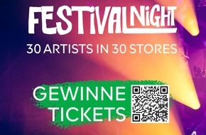 Vorwerk Deutschland Stiftung & Co. KG: Vorwerk Festival Night: 30 Live-Konzerte, 30 St&auml;dte, 30 Artists - ab jetzt exklusive Ticket-Verlosung / Das wohl "gr&ouml;&szlig;te kleinste Festival" Deutschlands