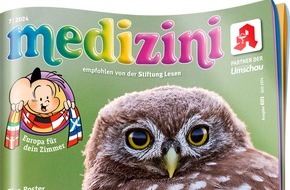 Wort & Bild Verlagsgruppe - Gesundheitsmeldungen: Buntes Europa für Kinder - Neues zweiteiliges medizini-Super-Poster zum Sammeln