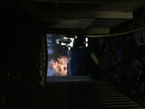 FW-Erkrath: Vollbrand eines Gebäudes mit massiver Rauchentwicklung