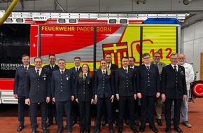 Feuerwehr Paderborn: FW Paderborn: Jahreshauptversammlung des Löschzuges Schloss Neuhaus
