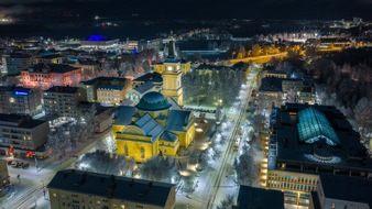Oulu2026, European Capital of Culture: The Logos: 4,000 Cosmic Signals Transformed Into Sound Inside a Finnish Cathedral