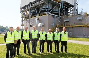 Swissgas AG: Belgischer Energieminister besucht Transitgas-Anlagen