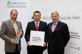 Asklepios Kliniken GmbH & Co. KGaA: Deutschland - Land der Ideen: Asklepios Future Hospital für Zukunftsfähigkeit als "Ausgewählter Ort 2008" ausgezeichnet