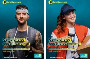 Card Security: Phishing & co. stanno guadagnando terreno: la campagna della polizia mette in guardia dai più frequenti tipi di frode con le carte di credito e di debito