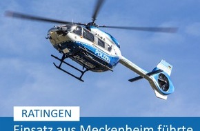 Polizei Mettmann: POL-ME: Verdacht der Freiheitsberaubung in Meckenheim (Rhein-Sieg-Kreis): Polizei nimmt Tatverdächtigen in Ratingen fest - Meckenheim / Ratingen - 2106061