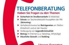 Polizeidirektion Hannover: POL-H: Infotelefon der Polizei Hannover am 19. Mai 2022