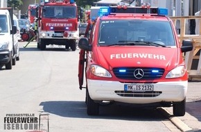 Feuerwehr Iserlohn: FW-MK: Unklarer Rauch an der Bassestraße