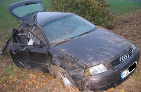 Polizeiinspektion Hildesheim: POL-HI: Zwei Brüder bei Unfall leicht verletzt