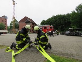 FW-ME: Feuerwehren trainieren gemeinsam in Münster (Meldung 19/2015)