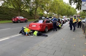 Polizeipräsidium Mainz: POL-PPMZ: Mainz, Kontrollen illegaler Umbauten an Kraftfahrzeugen - Fotos