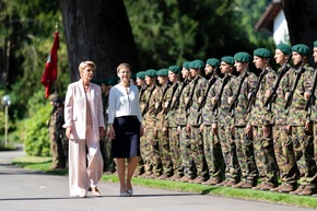 Antrittsbesuch von Regierungschefin Brigitte Haas in Bern