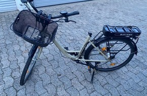 Polizei Wolfsburg: POL-WOB: E-Bike aufgefunden - Polizei sucht Eigentümer