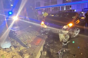 Polizei Gelsenkirchen: POL-GE: Überhöhte Geschwindigkeit - Verkehrsunfall in Altstadt