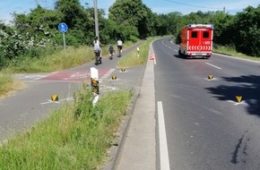 Polizei Aachen: POL-AC: Fahrradfahrerin wird bei Verkehrsunfall schwer verletzt