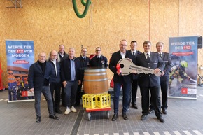 FW Konstanz: Einweihung des neuen Feuerwehrhauses in Dingelsdorf