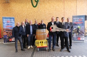 Feuerwehr Konstanz: FW Konstanz: Einweihung des neuen Feuerwehrhauses in Dingelsdorf