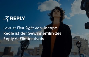 Reply Deutschland SE: REPLY: Jacopo Reale gewinnt mit “Love at First Sight” beim internationalen Reply AI Film Festival, das Kino und Künstliche Intelligenz verbindet