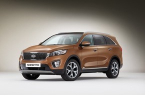 Kia Deutschland GmbH: Kia präsentiert neuen Sorento* (FOTO)