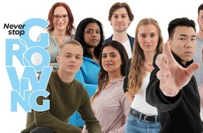 Hochschule Ruhr West: Neue Marketingkampagne #neverstopgrowing startet / Hochschule Ruhr West wirbt für sich und die Studienstandorte Bottrop und Mülheim an der Ruhr