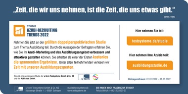 u-form Testsysteme GmbH & Co KG: Azubi-Recruiting Trends 2022 am Start / Impulse zu zeitgemäßem Marketing und Recruiting für duale Ausbildung und duales Studium