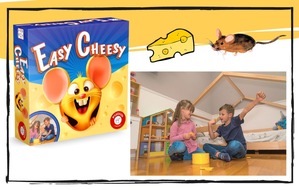 Piatnik: Easy Cheeesy: Ran an den Käse! Schnelles Kinderspiel von Piatnik