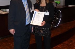 Dr. Hauschka: WALA erhält Auszeichnung beim Wettbewerb "Die fahrradfreundlichsten Arbeitgeber" 2010 (mit Bild)