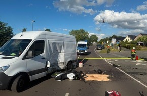 Polizeiinspektion Stade: POL-STD: 31-j&auml;hriger Motorradfahre bei Unfall im Alten Land schwer verletzt