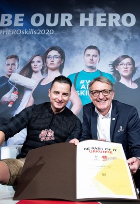Volks-Rock&#039;n&#039;Roller Andreas Gabalier übernimmt die Patenschaft für die EM der Berufe 2020 in Österreich - ANHÄNGE