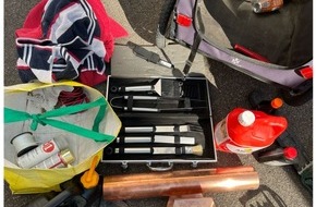 Landespolizeiinspektion Saalfeld: LPI-SLF: Mutma&szlig;licher Dieb mit m&ouml;glichem Diebesgut festgestellt - Zeugen und Eigent&uuml;mer gesucht