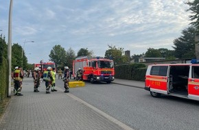 Feuerwehr Norderstedt: FW Norderstedt: Am Kulturwerk - Gasaustritt
