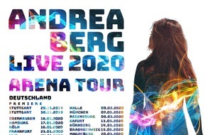Global Event & Entertainment GmbH: ANDREA BERG - LIVE 2020 ARENA TOUR