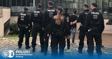 Polizei Duisburg: POL-DU: Dellviertel: Polizei zeigt Kriminellen im Kantpark klare Kante