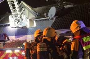 Feuerwehr Hattingen: FW-EN: Zwei Verletzte nach Brand in einer Wohnung