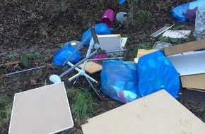 Polizeidirektion Landau: POL-PDLD: Müll in Nacht- und Nebelaktion entsorgt