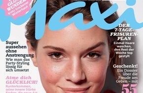 Bauer Media Group, Maxi: Betty Taube in Maxi über ihre Ausbildung zur Pilotin: "Ich fühle mich beim Fliegen sicherer als auf dem Laufsteg."