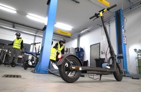Touring Club Schweiz/Suisse/Svizzero - TCS: Günstige E-Trottinette im TCS-Test: deutliche Qualitätsunterschiede