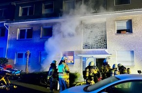 Feuerwehr Bergisch Gladbach: FW-GL: Kellerbrand in Mehrfamilienhaus im Stadtteil Hand von Bergisch Gladbach