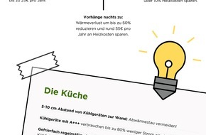 Hausfrage: Tag des Energiesparens: Wirkungsvolle Spartipps für den Alltag