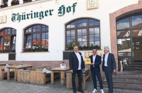 ADAC Hessen-Thüringen e.V.: Biker willkommen! - ADAC und DEHOGA Thüringen zertifizieren gemeinsam erstes "Motorradfreundliches Hotel" in Thüringen