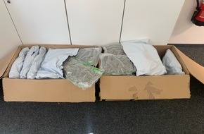 Hauptzollamt Potsdam: HZA-P: Zoll zieht Paketsendungen mit mehr als 25 Kilogramm Marihuana aus dem Verkehr / Zollfahndungsamt Berlin Brandenburg &uuml;bernimmt die Ermittlungen