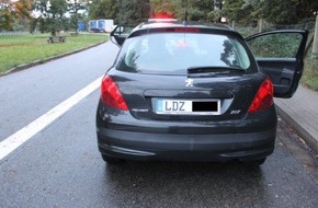 Polizeidirektion Kaiserslautern: POL-PDKL: A6, Kaiserslautern, Kennzeichen selbst gebastelt