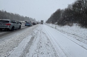 Autobahnpolizeiinspektion: API-TH: Zahlreiche Verkehrsunfälle auf Thüringens Autobahnen nach erneutem Wintereinbruch
